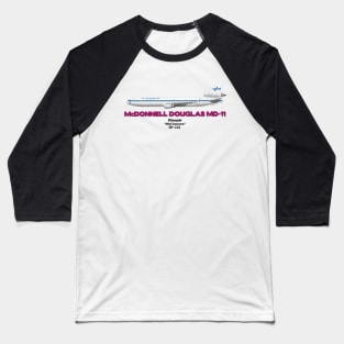 McDonnell Douglas MD-11 - Finnair "Old Colours" Baseball T-Shirt